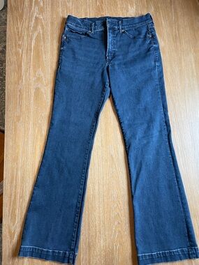 Express Women's Dark Blue Bootcut Jeans